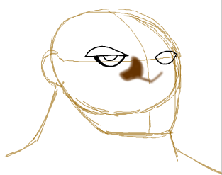 6 Step 6 : Drawing Cyborg in Simple Steps Lesson