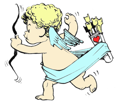 cupid-finished-colorized How to Draw Baby Cupid with Love Arrows for Valentines Day