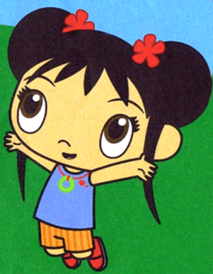 finished-in-color-kailan How to Draw Kai-Lan from Ni Hao Kai-Lan on Nick Jr Drawing Lesson