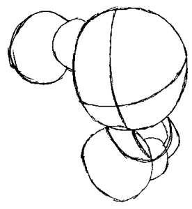 sonic02 Step 2 : Drawing Running Sonic the Hedgehog Tutorial