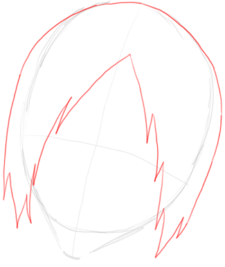 02 Step 2 Drawing Uryu Ishida from Bleach in Easy Steps Tutorial