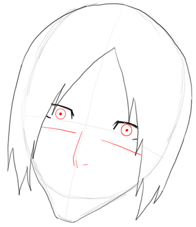 04 Step 4 Drawing Uryu Ishida from Bleach in Easy Steps Tutorial