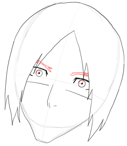 05 Step 5 Drawing Uryu Ishida from Bleach in Easy Steps Tutorial