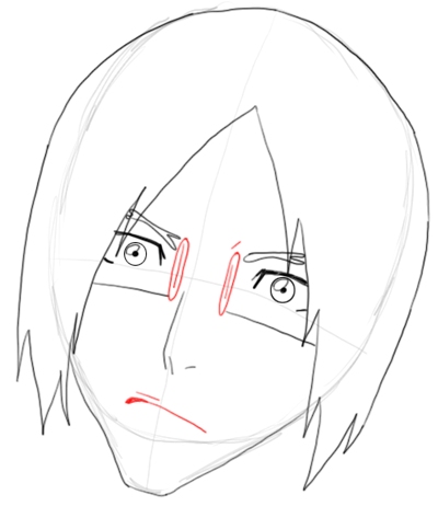 06 Step 6 Drawing Uryu Ishida from Bleach in Easy Steps Tutorial