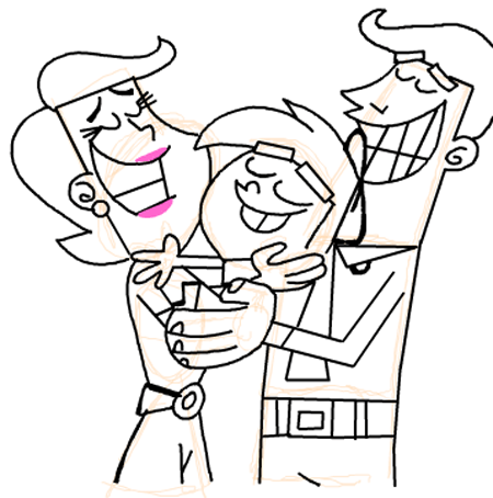 20 Step 20: Drawing Timmy Turners Parents Step by Step Drawing Tutorial