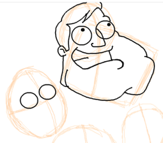 7 Step 7 : Drawing American Dad Family Step by Step Lesson