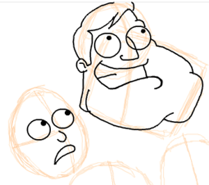 8 Step 8 : Drawing American Dad Family Step by Step Lesson