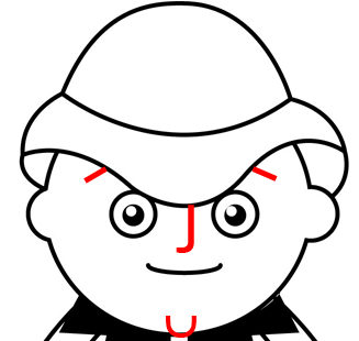 13 Step 13: Drawing Cartoon Fireman in Step by Step Tutorial