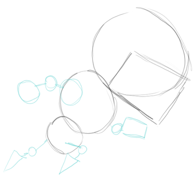 2 Step 2 Drawing Gravity Guy in Easy Steps Lesson