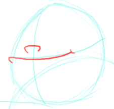 3 Step 3 : Drawig Buford Bully Step by Step Tutorial