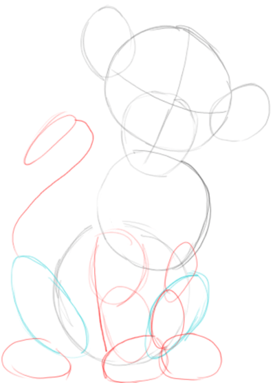 3 Step 3 : Drawing Simba the Lion in Easy Steps Lesson