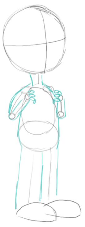 3 Step 3 : Drawing Steve Smith Step by Step Lesson