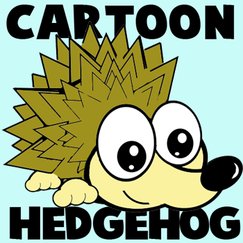 375x375-cartoon-hedgehogs How to Draw Cartoon Hedgehogs with Easy Step by Step Drawing Tutorial