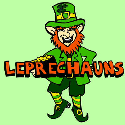 Drawing Leprechauns with Simple Illustrated Steps Tutorial