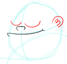 4 Step 4 : Drawig Buford Bully Step by Step Tutorial