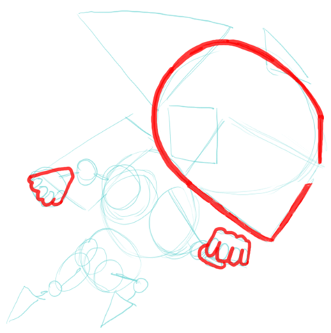 5 Step 5 Drawing Gravity Guy in Easy Steps Lesson