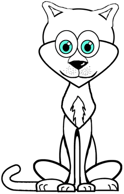 Step 11 : Drawing Cartoon Cheetahs Lesson Step 11 : Drawing Cartoon Cheetahs Lesson