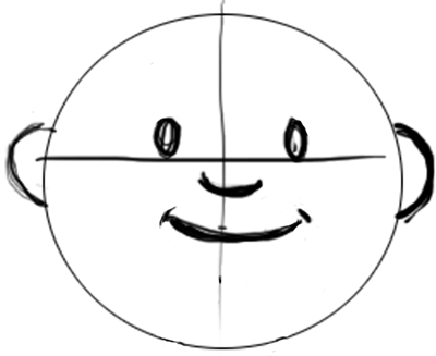 Step 1 Drawing Jesus Christ Easter Tutorial Step 1 Drawing Jesus Christ Easter Tutorial