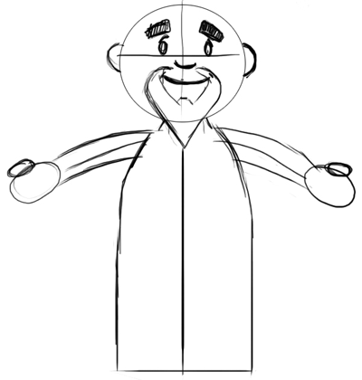 Step 2 Drawing Jesus Christ Easter Tutorial Step 2 Drawing Jesus Christ Easter Tutorial