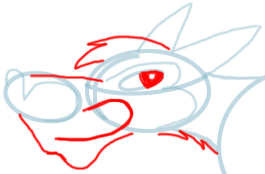 Step 4 : Drawing Cartoon Wolf Lesson Step 4 : Drawing Cartoon Wolf Lesson
