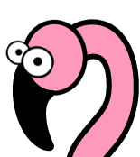 Step 6 : Drawing Cartoon Flamingos Tutorial Step 6 : Drawing Cartoon Flamingos Tutorial