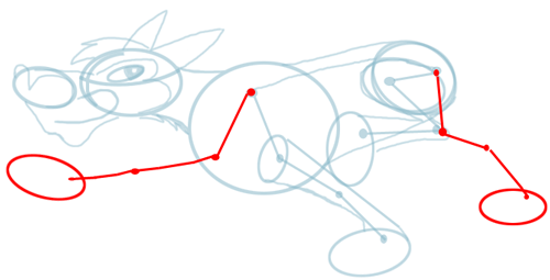 Step 8 : Drawing Cartoon Wolf Lesson Step 8 : Drawing Cartoon Wolf Lesson