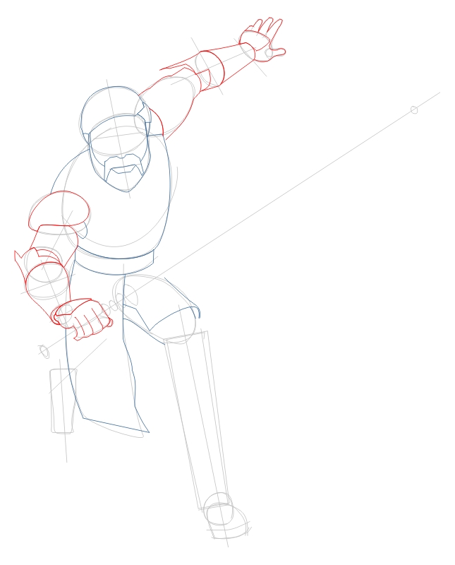 Step 3 : Drawing Obi-Wan Kenobi from The Clone Wars Tutorial Step 3 : Drawing Obi-Wan Kenobi from The Clone Wars Tutorial