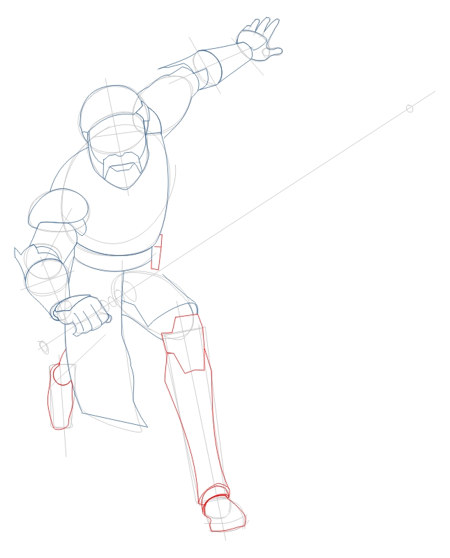 Step 4 : Drawing Obi-Wan Kenobi from The Clone Wars Tutorial Step 4 : Drawing Obi-Wan Kenobi from The Clone Wars Tutorial