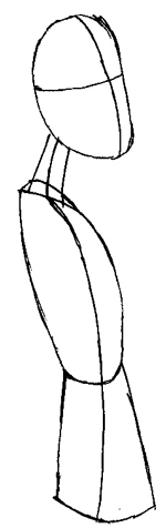 Step 2 Drawing Shaggy from Scooby Doo Tutorial Step 2 Drawing Shaggy from Scooby Doo Tutorial