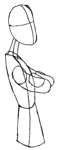 Step 3 Drawing Shaggy from Scooby Doo Tutorial Step 3 Drawing Shaggy from Scooby Doo Tutorial