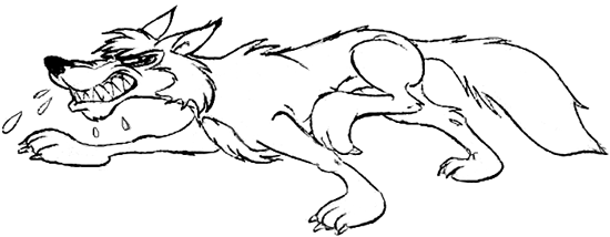 How to Draw Cartoon Vicious Wolves in Easy Step by Step Drawing Tutorial How to Draw Cartoon Vicious Wolves in Easy Step by Step Drawing Tutorial