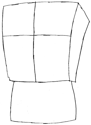 Step 2 : Drawing Gangster Spongebob Lesson Step 2 : Drawing Gangster Spongebob Lesson