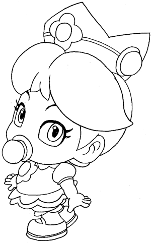 Step 8 : Drawing Baby Daisy Lesson Step 8 : Drawing Baby Daisy Lesson