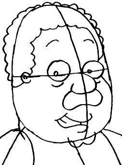 Step 5 : Drawing Cleveland in Easy Steps Lesson Step 5 : Drawing Cleveland in Easy Steps Lesson