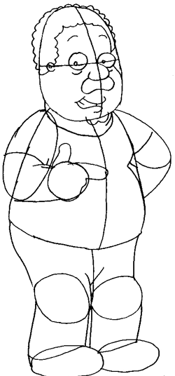 Step 7 : Drawing Cleveland in Easy Steps Lesson Step 7 : Drawing Cleveland in Easy Steps Lesson