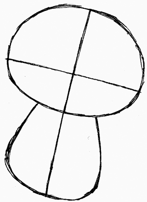 Step 2 : Drawing Hello Kitty in Easy Steps Tutorial Step 2 : Drawing Hello Kitty in Easy Steps Tutorial