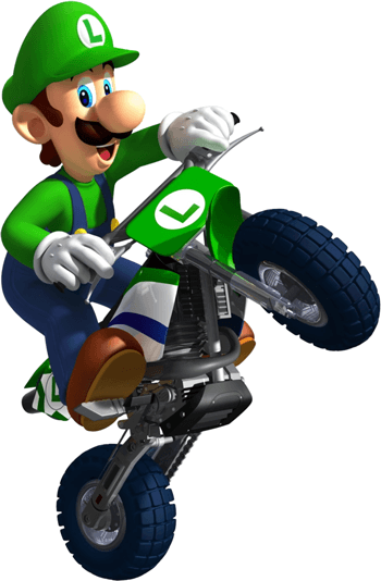 How to Draw Luigi Riding a Motorcycle Bike from Wii Mario Kart How to Draw Luigi Riding a Motorcycle Bike from Wii Mario Kart