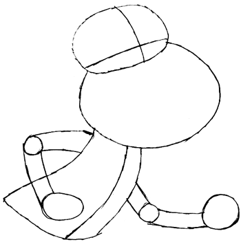 Step 3 : Drawing Glenn Quagmire Step by Step Lesson Step 3 : Drawing Glenn Quagmire Step by Step Lesson