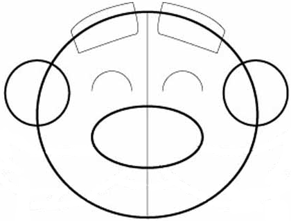 Step 1 - How to Draw a Garden Gnome Drawing Lesson Step 1 - How to Draw a Garden Gnome Drawing Lesson