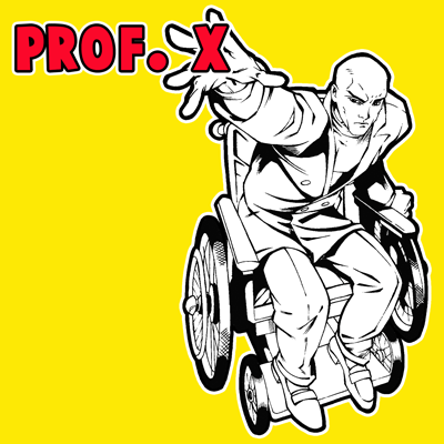How to draw Professor X from Marvel's X-Men Superhero Team with easy step by step drawing tutorial