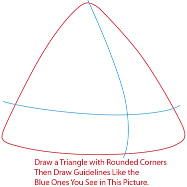 Step 1 : Drawing Yellow Angry Bird in Easy Steps Lesson Step 1 : Drawing Yellow Angry Bird in Easy Steps Lesson