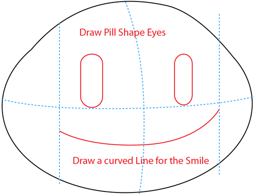 Step 2 : Drawing Sunflower from Plants vs. Zombies Game in Easy Steps Lesson Step 2 : Drawing Sunflower from Plants vs. Zombies Game in Easy Steps Lesson