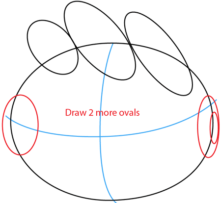 Step 3 : Drawing Max from Scribblenautsin Easy Steps Lesson Step 3 : Drawing Max from Scribblenautsin Easy Steps Lesson