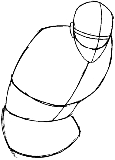 Step 3 : Drawing Professor X from Marvel's X-Men Superhero Team Easy Steps Lesson Step 3 : Drawing Professor X from Marvel's X-Men Superhero Team Easy Steps Lesson