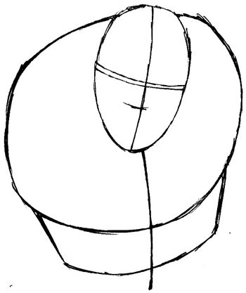 Step 3 : Drawing Wolverine from Marvel's X-Men Superhero Team Easy Steps Lesson Step 3 : Drawing Wolverine from Marvel's X-Men Superhero Team Easy Steps Lesson