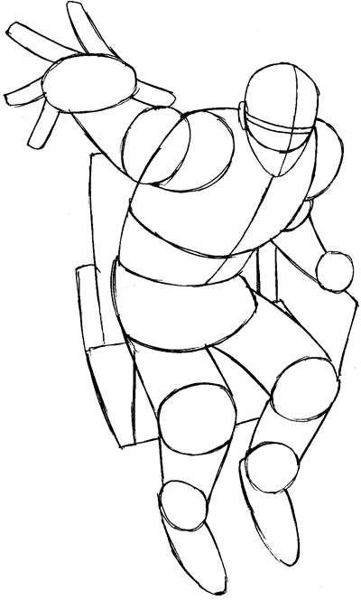 Step 6 : Drawing Professor X from Marvel's X-Men Superhero Team Easy Steps Lesson Step 6 : Drawing Professor X from Marvel's X-Men Superhero Team Easy Steps Lesson