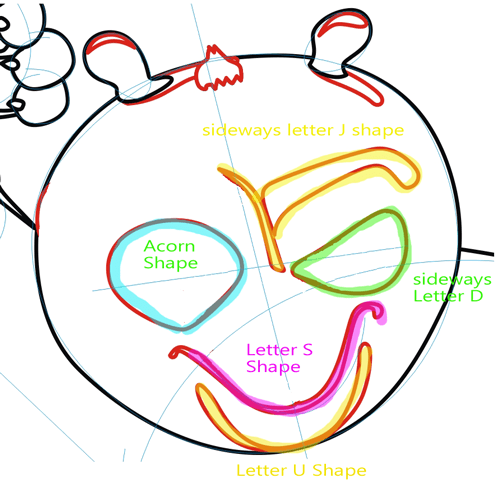 Step 6A : Drawing Po from Kung Fu Panda in Easy Steps Lesson Step 6A : Drawing Po from Kung Fu Panda in Easy Steps Lesson