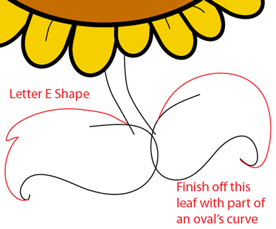 Step 7 : Drawing Sunflower from Plants vs. Zombies Game in Easy Steps Lesson Step 7 : Drawing Sunflower from Plants vs. Zombies Game in Easy Steps Lesson