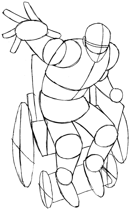 Step 7 : Drawing Professor X from Marvel's X-Men Superhero Team Easy Steps Lesson Step 7 : Drawing Professor X from Marvel's X-Men Superhero Team Easy Steps Lesson