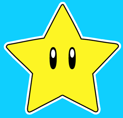 How to draw the Star from Nintendo's Super Mario Bros. with easy step by step drawing tutorial How to draw the Star from Nintendo's Super Mario Bros. with easy step by step drawing tutorial